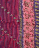 twin kantha quilt