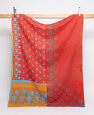 twin kantha quilt handmade in India