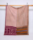 twin kantha quilt handmade in India