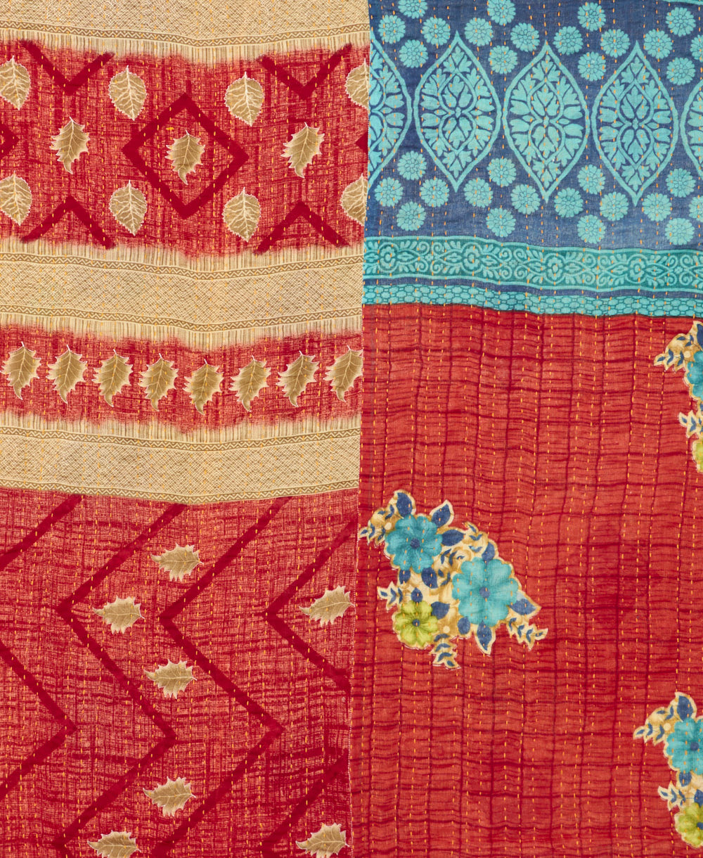 twin kantha quilt bedding