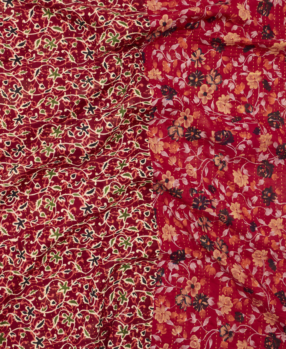 twin kantha quilt bedding