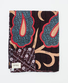 quilted throw in twin size handmade in India by Anchal artisans