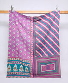 twin kantha quilt handmade in India