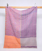 twin kantha quilt handmade in India