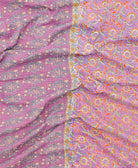 soft twin kantha blanket made from upcycled vintage cotton saris