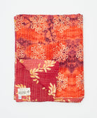 quilted throw in twin size handmade in India by Anchal artisans