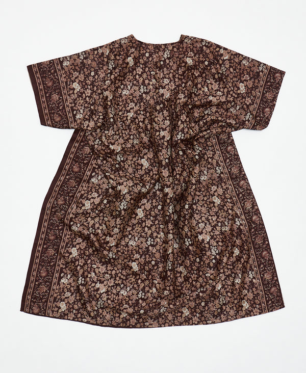 Vintage Silk Kaftan Dress - Petite