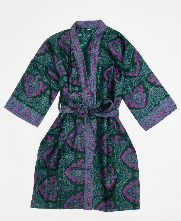 Vintage Silk Robe - No. 230821 - Large