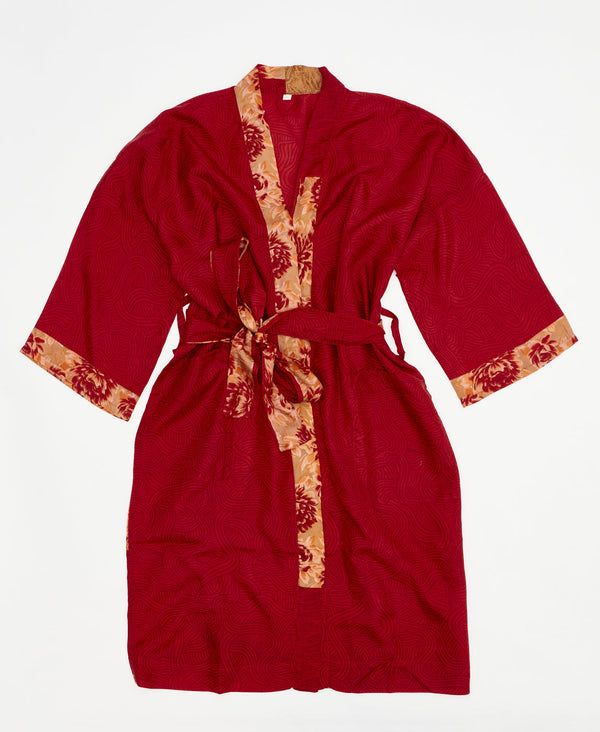 Vintage Silk Robe - No. 230823 - Large