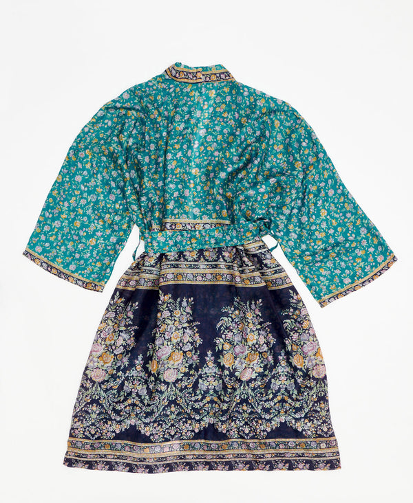 Vintage Silk Robe - No. 230828 - Extra Large