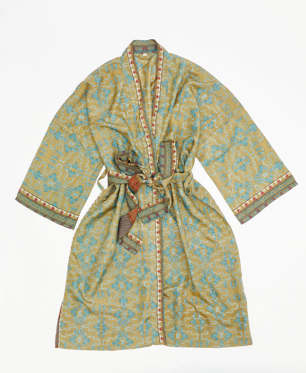 Vintage Silk Robe - No. 230830 - Extra Large