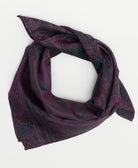 vintage silk scarf handmade from upcycled saris in India by women artisans