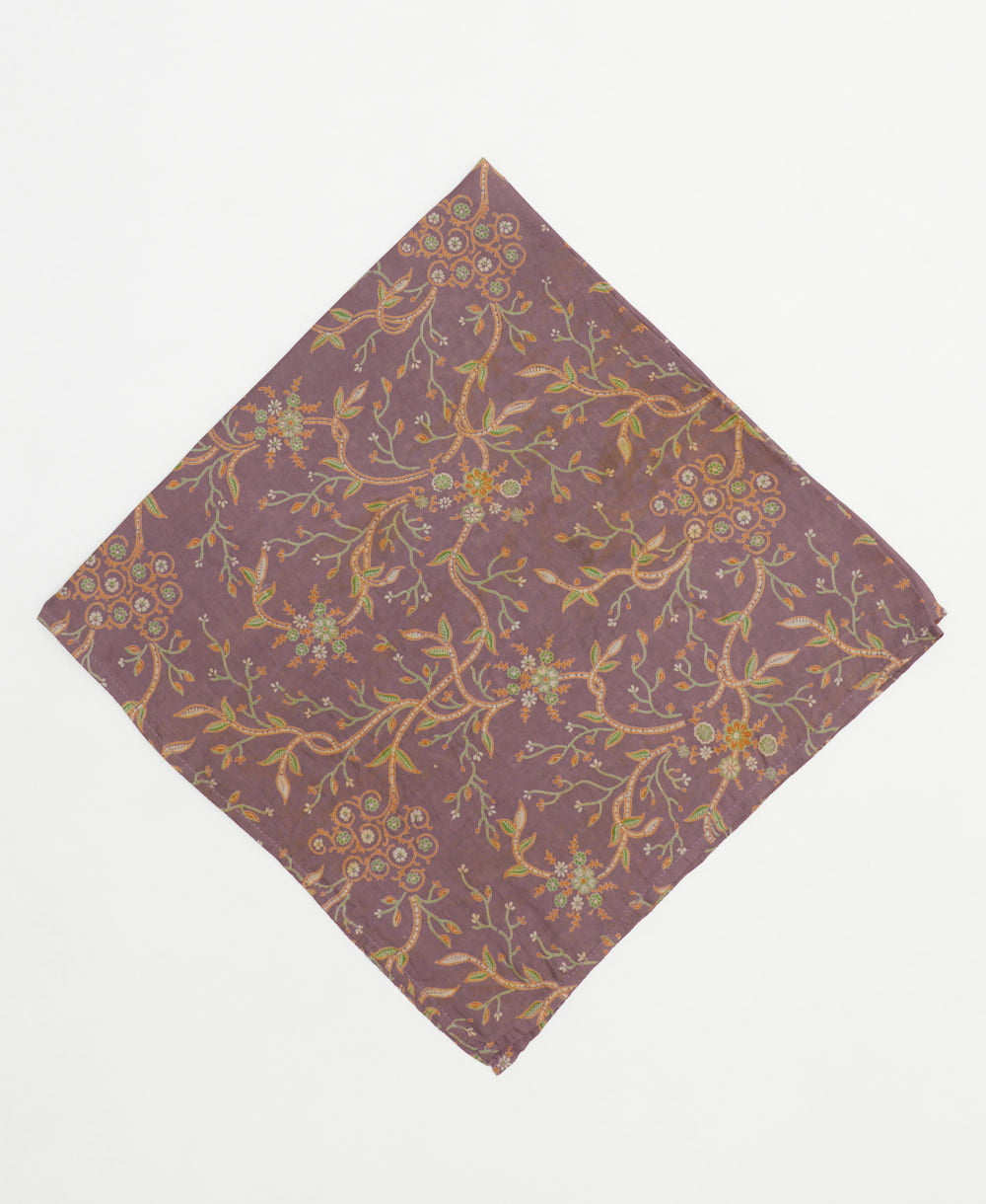 vintage silk scarf created using sustainably sourced saris