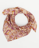 vintage silk scarf handmade from upcycled saris in India by women artisans