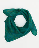 vintage silk scarf handmade from upcycled saris in India by women artisans