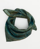 vintage silk scarf handmade from upcycled saris in India by women artisans
