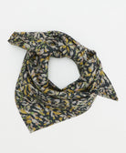 vintage silk scarf handmade from upcycled saris in India by women artisans