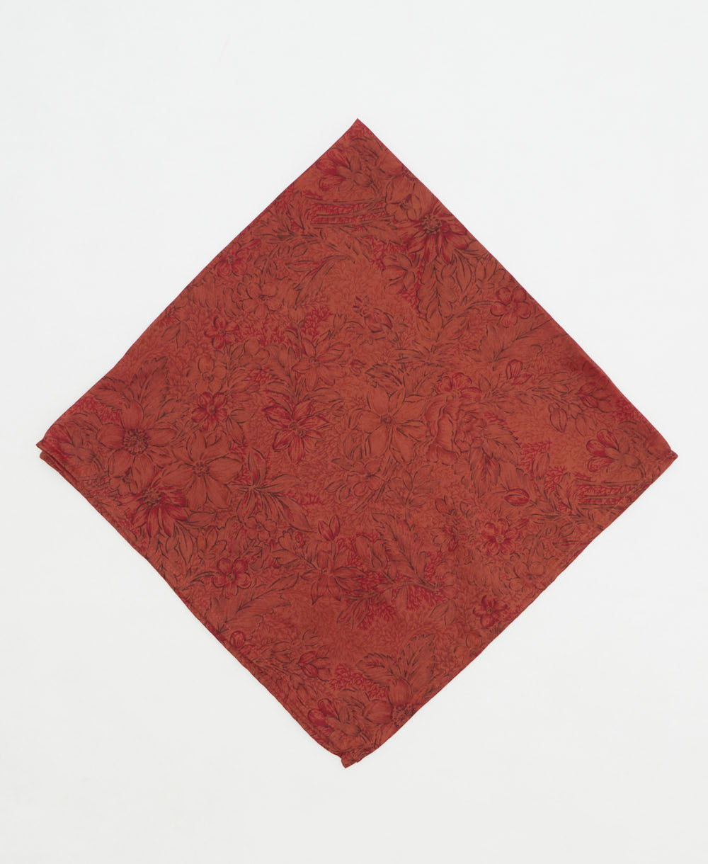 vintage silk scarf created using sustainably sourced saris