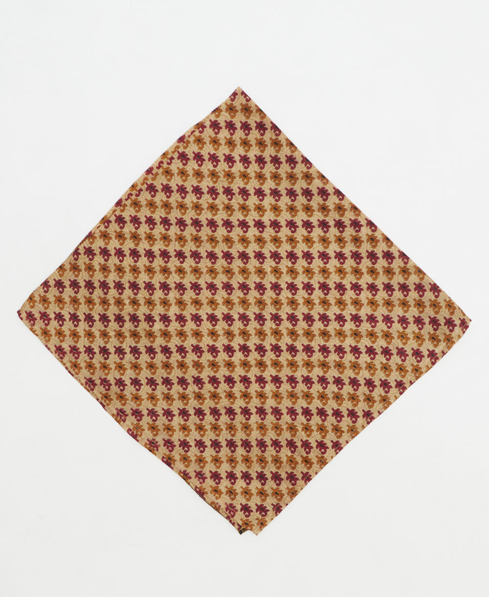 vintage silk scarf created using sustainably sourced saris