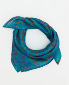 vintage silk scarf handmade from upcycled saris in India by women artisans