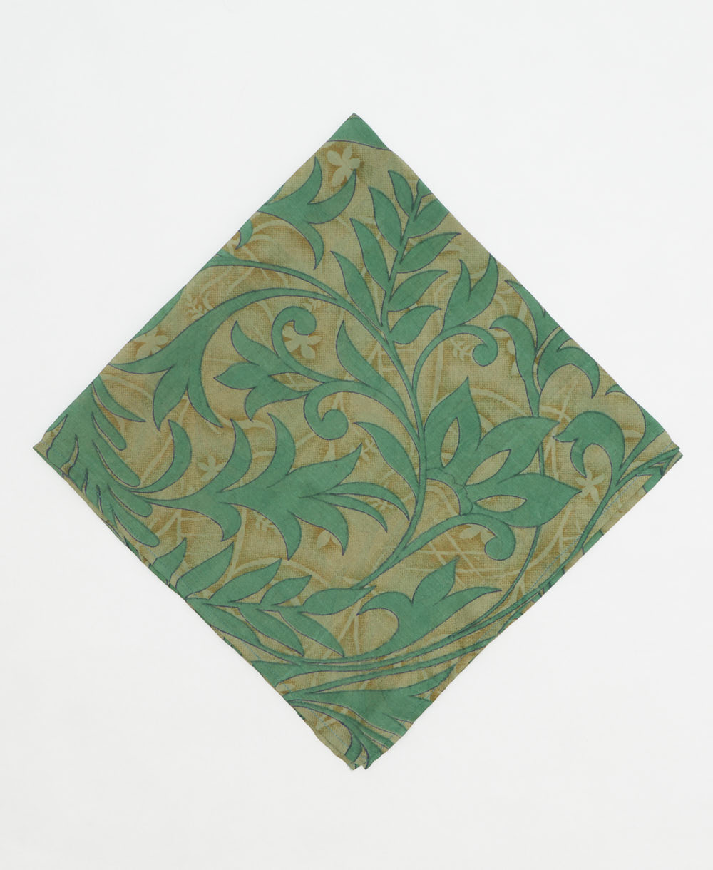 vintage silk scarf created using sustainably sourced saris