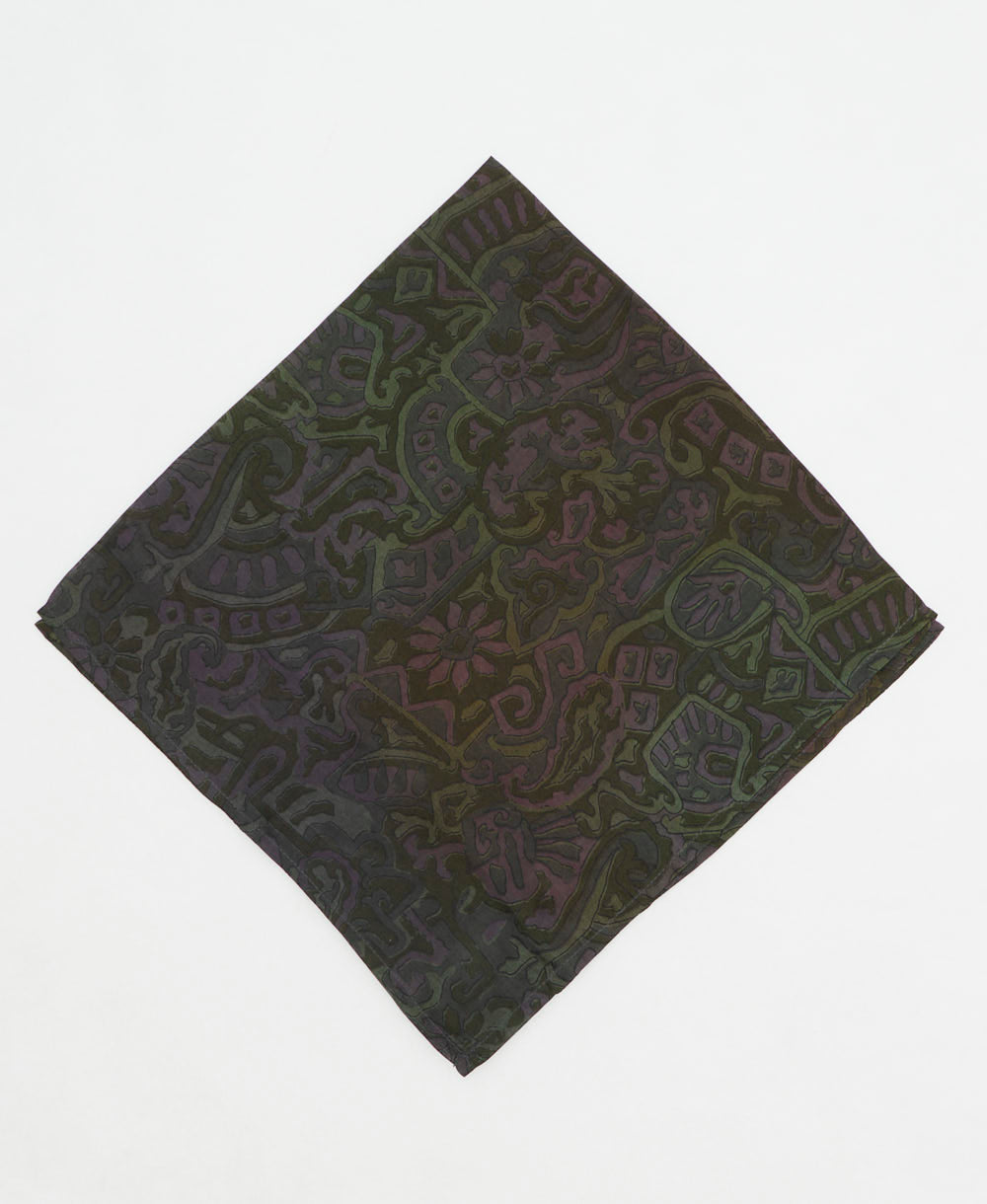 vintage silk scarf created using sustainably sourced saris