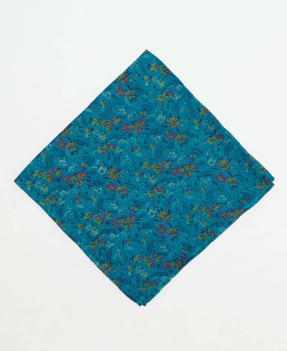 vintage silk scarf created using sustainably sourced saris