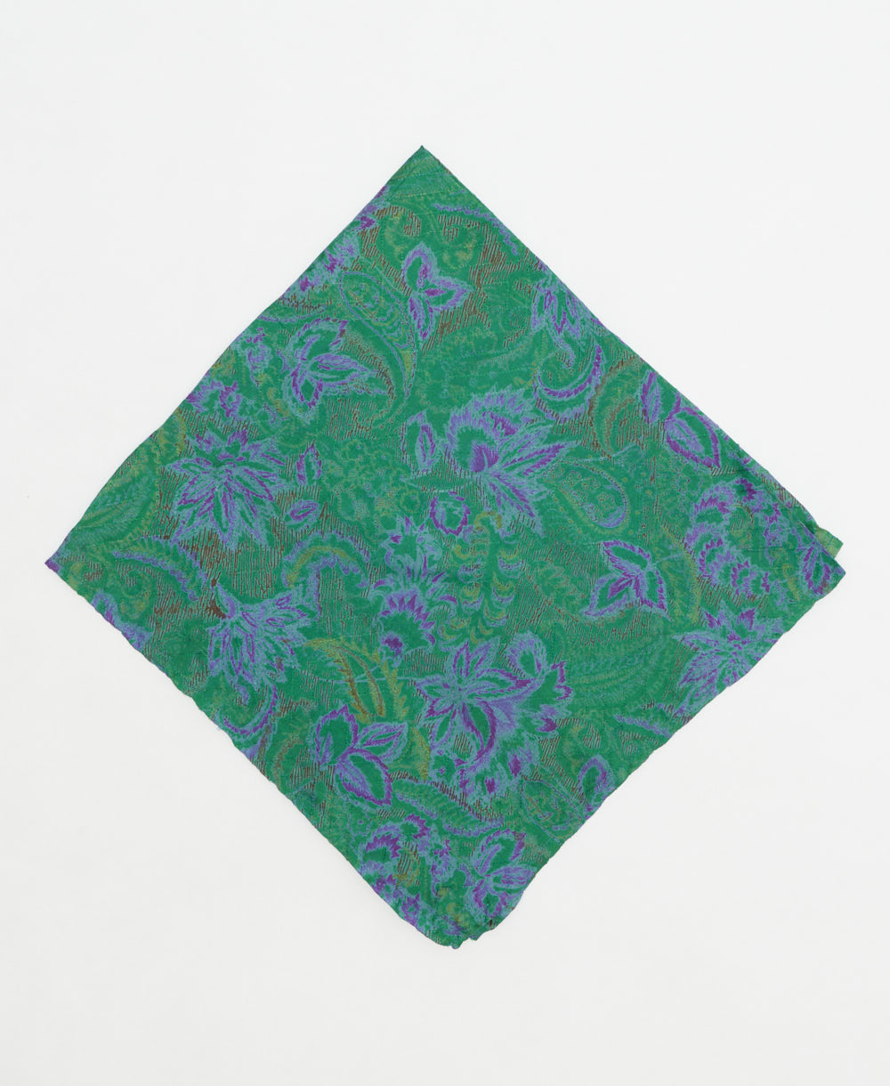 vintage silk scarf created using sustainably sourced saris