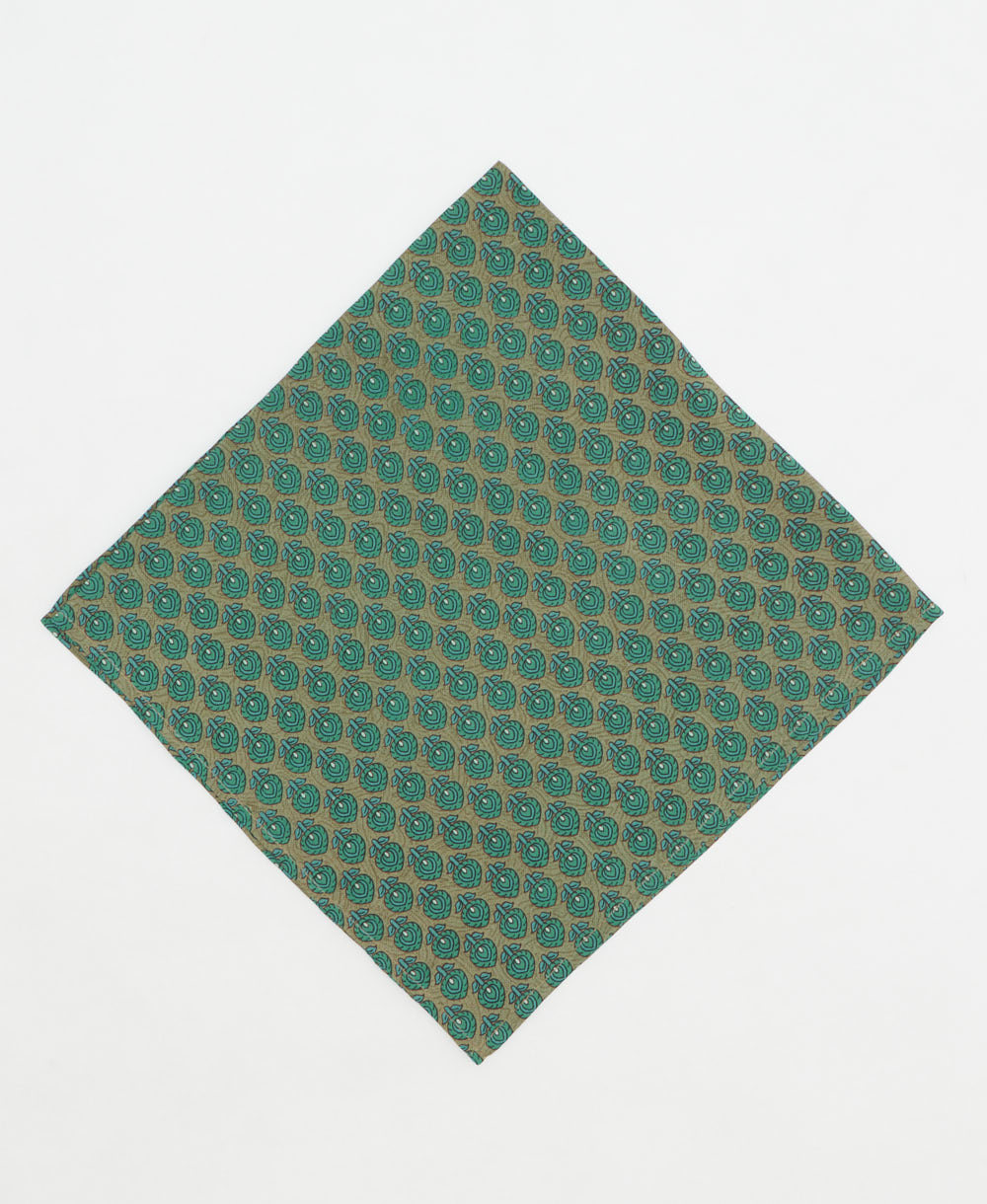 vintage silk scarf created using sustainably sourced saris