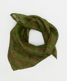 vintage silk scarf handmade from upcycled saris in India by women artisans