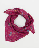 vintage silk scarf handmade from upcycled saris in India by women artisans