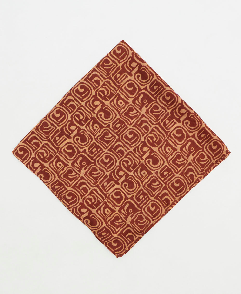 vintage silk scarf created using sustainably sourced saris