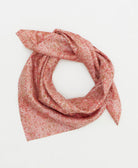 vintage silk scarf handmade from upcycled saris in India by women artisans