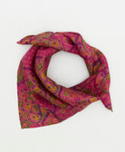 vintage silk scarf handmade from upcycled saris in India by women artisans