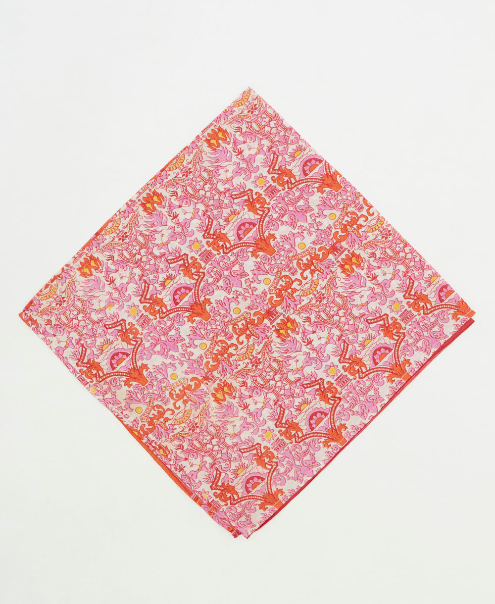 vintage silk scarf created using sustainably sourced saris