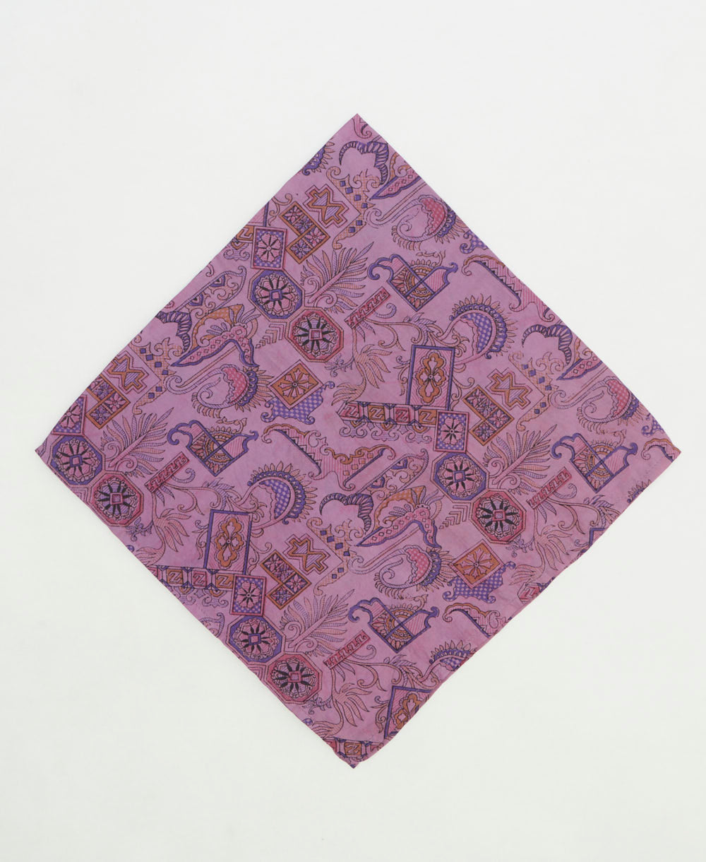 vintage silk scarf created using sustainably sourced saris