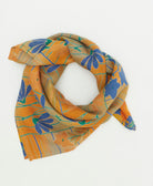 vintage silk scarf handmade from upcycled saris in India by women artisans