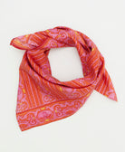 vintage silk scarf handmade from upcycled saris in India by women artisans