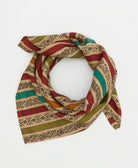 vintage silk scarf handmade from upcycled saris in India by women artisans