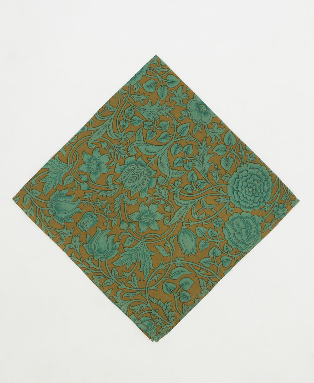 vintage silk scarf created using sustainably sourced saris