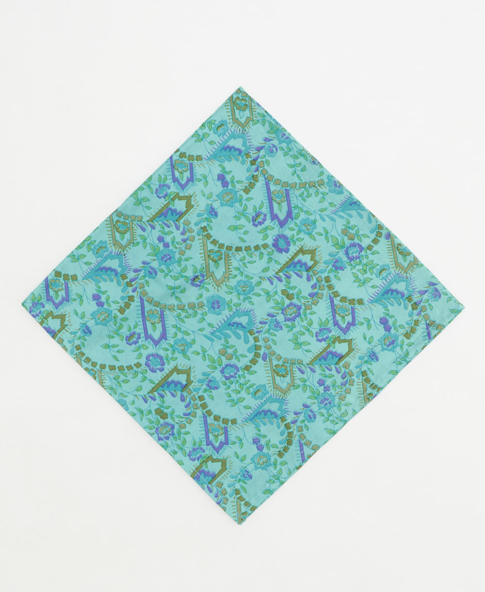 vintage silk scarf created using sustainably sourced saris