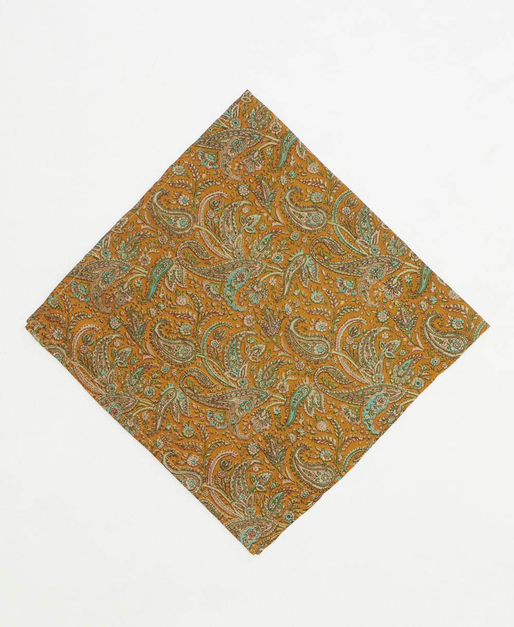 vintage silk scarf created using sustainably sourced saris