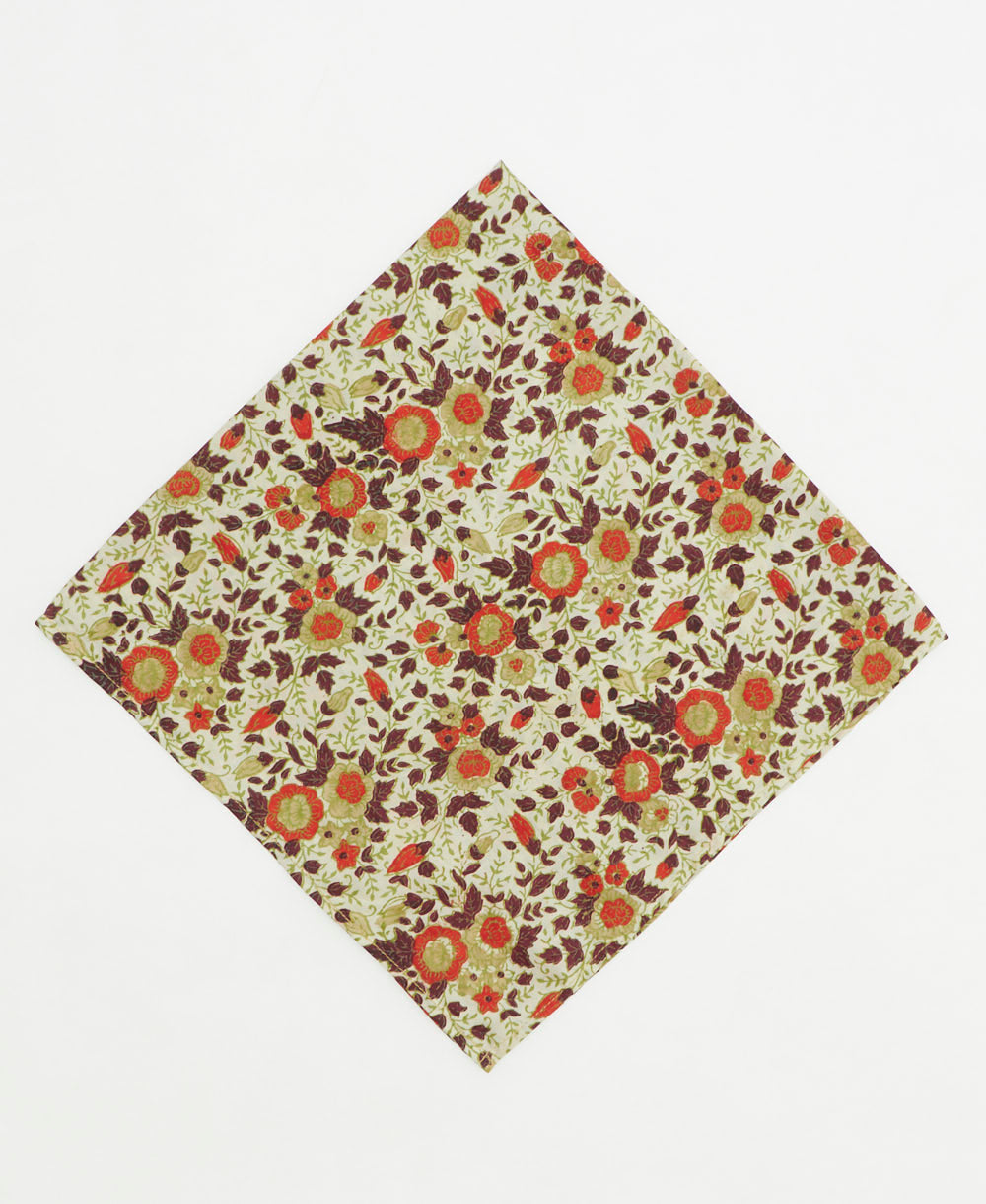 vintage silk scarf created using sustainably sourced saris