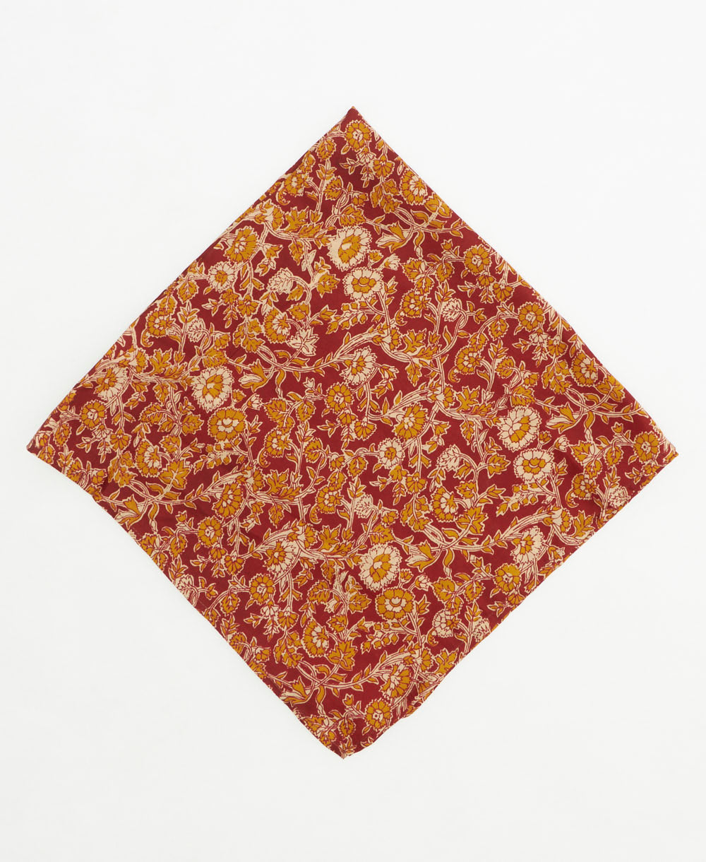 vintage silk scarf created using sustainably sourced saris