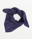 vintage silk scarf handmade from upcycled saris in India by women artisans