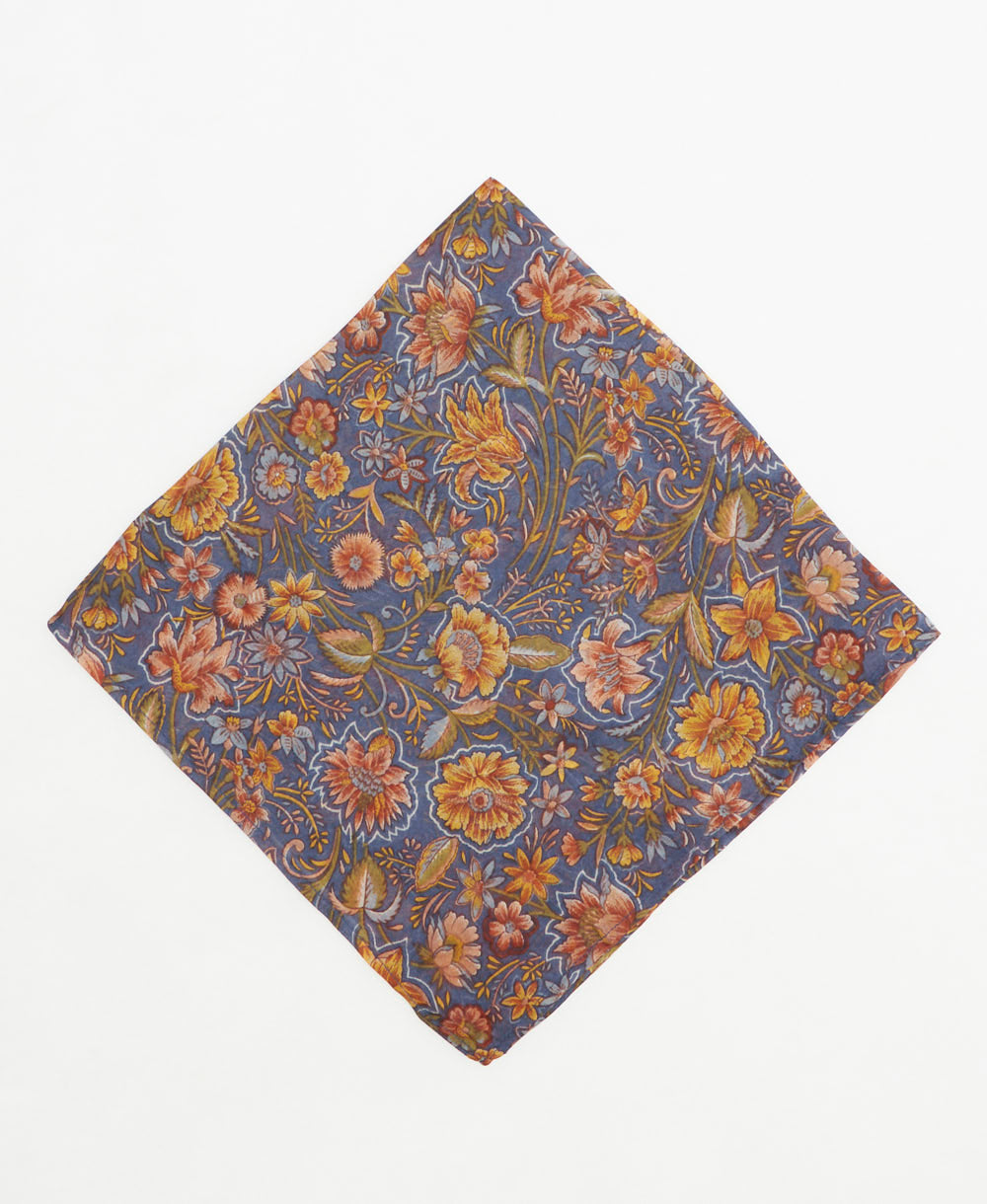 vintage silk scarf created using sustainably sourced saris