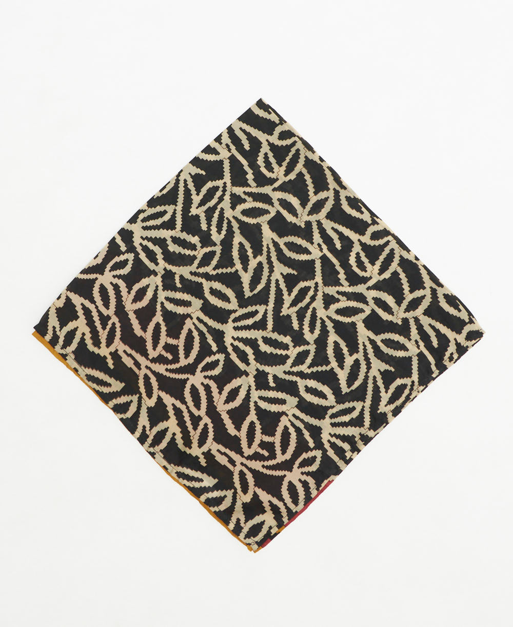 vintage silk scarf created using sustainably sourced saris