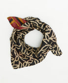 vintage silk scarf handmade from upcycled saris in India by women artisans