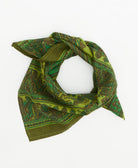 vintage silk scarf handmade from upcycled saris in India by women artisans