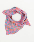 vintage silk scarf handmade from upcycled saris in India by women artisans